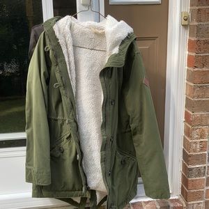Hollister size M winter jacket